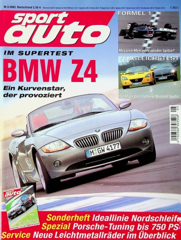 Deckblatt Sport Auto (05/2003)